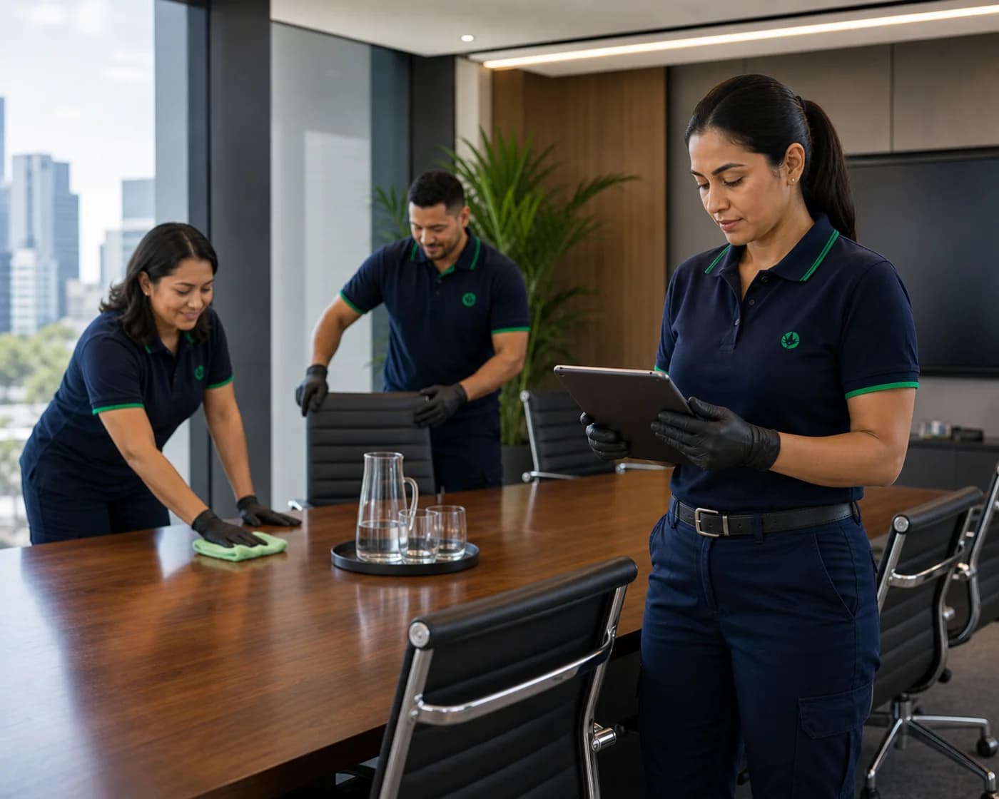 Commercial boardroom cleaning Sydney — ANZ