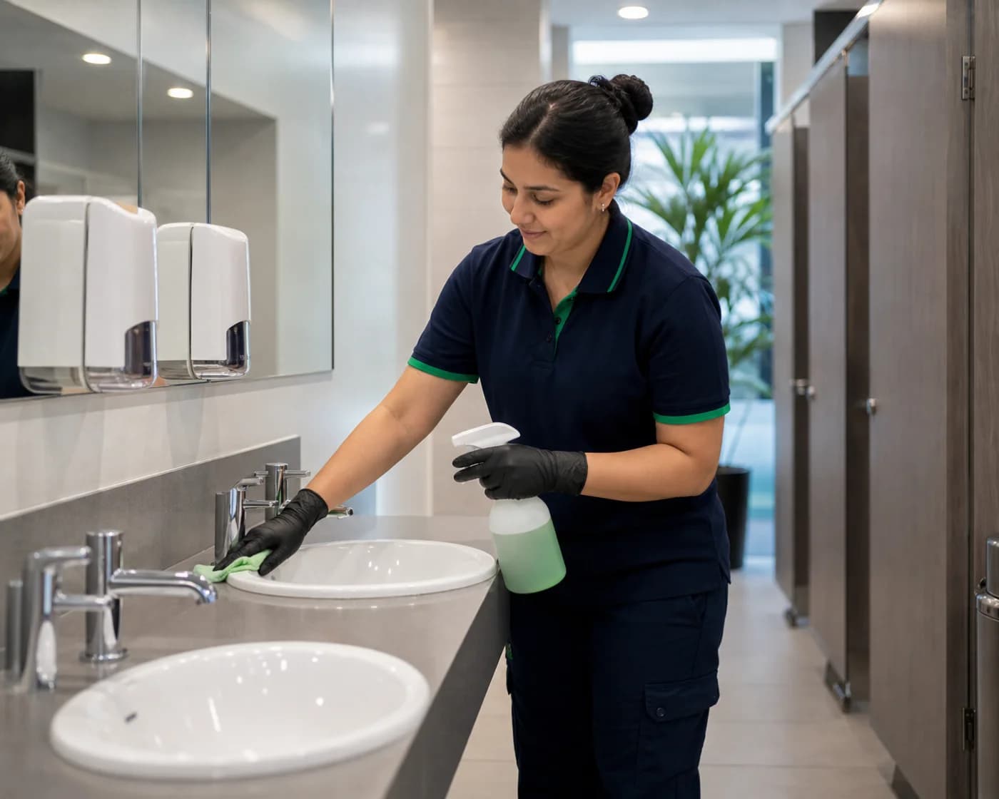 Commercial restroom sanitisation Sydney — ANZ
