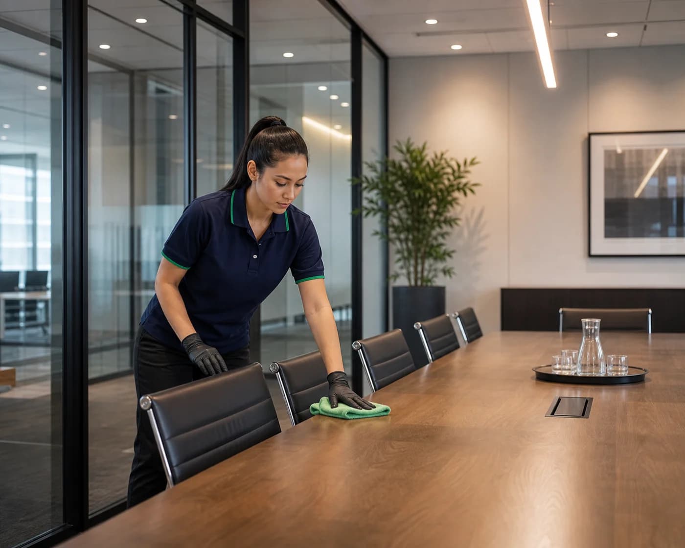 Qantas Drive corporate office — ANZ Cleaning Services Commercial Cleaning Mascot case study