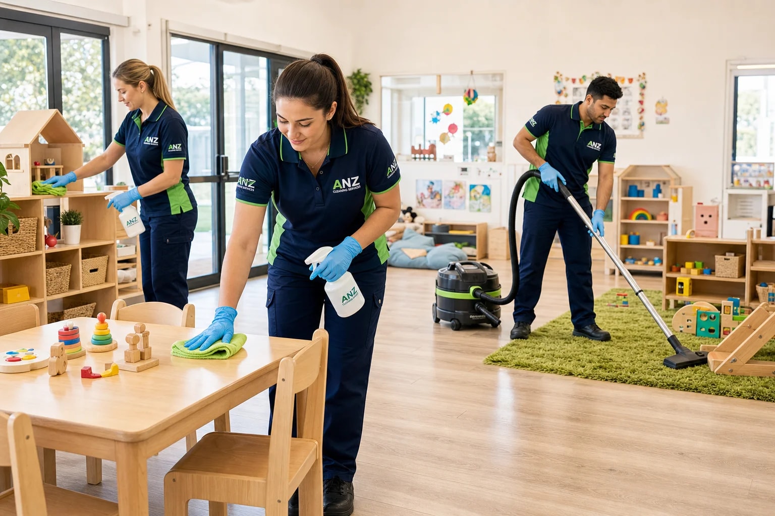 Childcare Cleaning — Commercial Cleaning Mascot — ANZ Cleaning Services Mascot freight precinct commercial cleaning