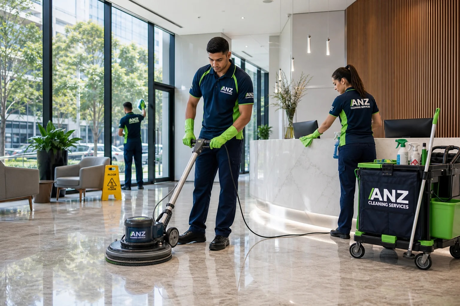 Commercial Cleaning Mascot — Airport Precinct — ANZ Cleaning Services Mascot freight precinct commercial cleaning