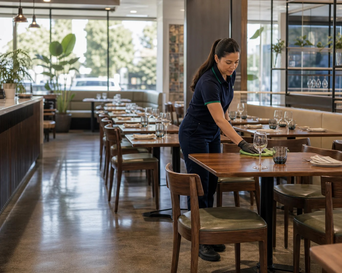 Restaurant Cleaning — Commercial Cleaning Mascot — ANZ Cleaning Services Mascot freight precinct commercial cleaning